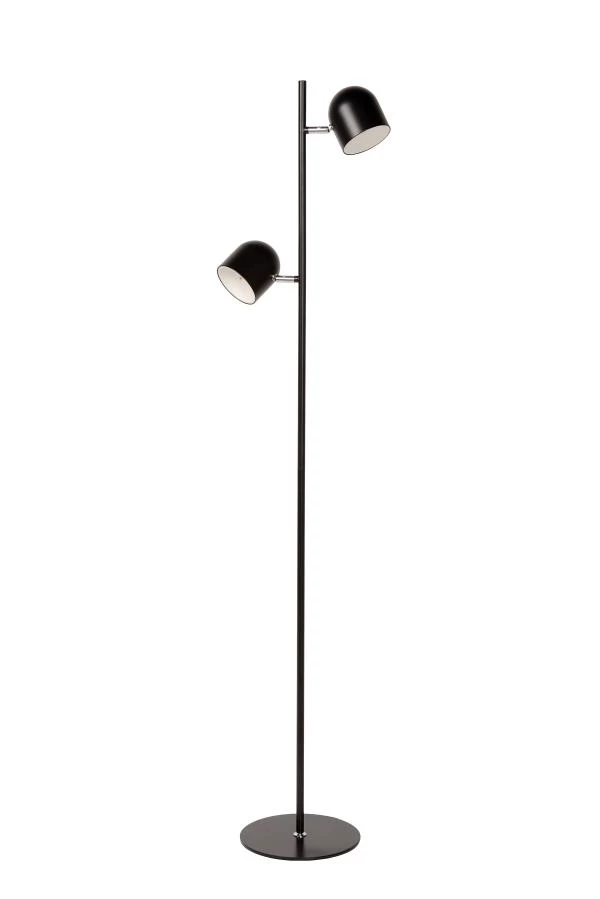 Lucide SKANSKA - Lampadaire - LED Dim. - 2x5W 3000K - Noir - éteint